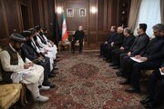 Rais wa Iran Akutana na Ujumbe wa Nje Uliohudhuria Shughuli za Maombolezo ya Kiongozi wa Mapinduzi ya Kiislamu +Picha