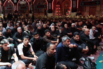  إقامة محاضرة توعوية في اليوم السابع لذكرى شهادة الإمام الحسين (عليه السلام) بكربلاء