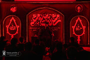 Photos: Youth mourning martyred leader at Hazrat Masoumeh Holy Shrine