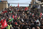 قبل لحظات؛ أجواء مصلی الإمام الخمیني تزامنا مع تکریم "القائد الشهید"