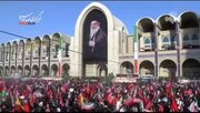 Video 
Ang mga tao ay nagkakaisa sa Mosalla: Kami ang Sejjil missile, kami ang kaaway ng Israel