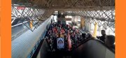 Minab şəhidlərinin ailələri Şəhid İmam Xamene ilə vidalaşmaq məqsədi ilə Tehrana daxil oldular \ Video