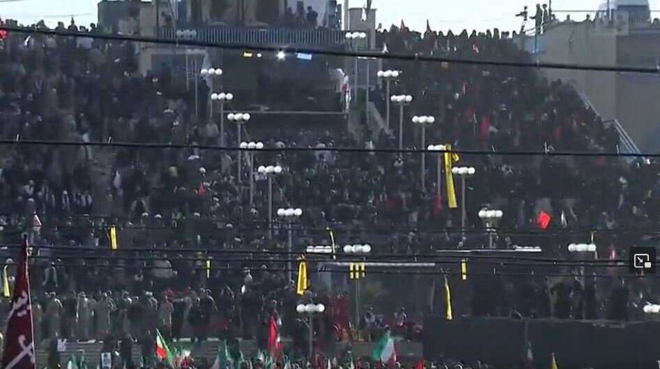 Video / CNN: Tehran’s Mosalla Was Flooded with Tears and Cries of “Revenge”