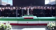 Vîdyo | Îqameta nimêjê li ser laşê “Îmamê şehîd” ji aliyê Ayetullah Cafer Subhanî ve.