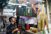 Photos: Streets around Lady Masoumah Shrine in Qom draped in black for mourning of martyred leader
