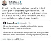 Bert Erikson, Amerikanong eksperto: Gaano kalaki ang kabaligtarang resulta ng plano ng Amerika na pabagsakin ang pamahalaan