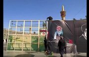 Video: Preparing holy shrine of Imam Reza on eve of Imam Khamenei's funeral procession