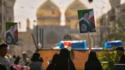 Video: Funeral procession route of body of martyred leader of Revolution in holy city of Karbala