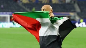 آیا "حسام حسن" سرمربی تیم ملی مصر به خاطر خوشحالی با پرچم فلسطین محروم می‌شود؟
