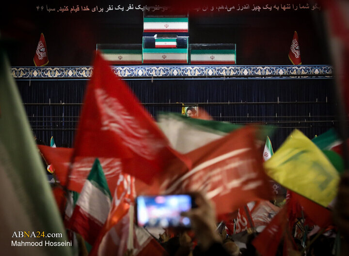 مراسم وداع با رهبر شهید انقلاب