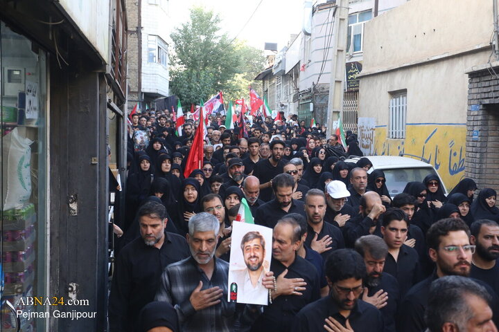 Photos: Funeral Ceremony for Body of Martyr Mesbah al-Hoda Baqeri Kani in Tehran