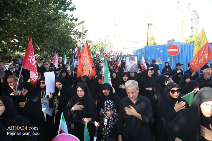 Photos: Funeral Ceremony for Body of Martyr Mesbah al-Hoda Baqeri Kani in Tehran