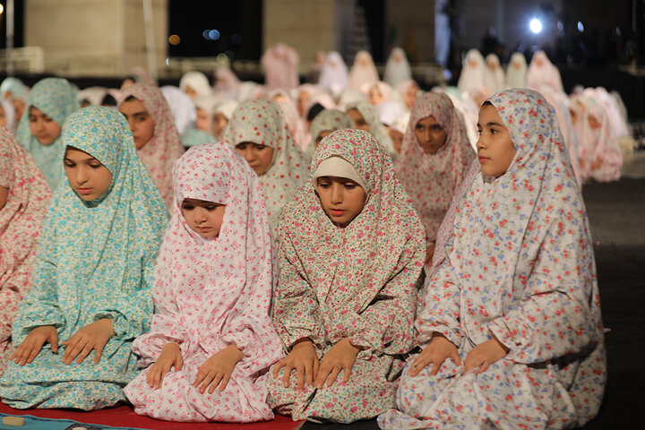 گزارش تصویری/ نماز فرشته‌ها به یاد امام شهید در مصلی امام خمینی(ره)