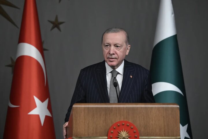 اردوغان: همکاری با پاکستان برای تقویت امنیت و ثبات منطقه ادامه خواهد یافت