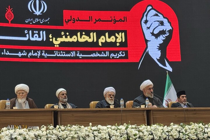 عکس خبری | حضور شورای علمای شیعه افغانستان در همایش «امام خامنه‌ای؛ رهبر جاویدان مقاومت»