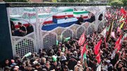 Funeral procession for Martyr Ayatollah Khamenei begins in Tehran
