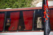 Photos: Dispatch of vehicle caravans for farewell ceremony with martyred leader in Shiraz