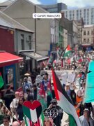 Video| Mga Sigaw ng Suporta para sa Palestine sa mga Lansangan ng Wales
