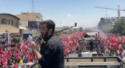 Vîdyo | Mersiyeya Mehdî Resûlî di merasîma veşartina cenazeyê şehîdê Îranê de.