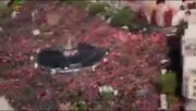 Video| Ulat ng Al-Mayadeen mula sa Himpapawid: Milyun-milyong Tao ang Pumuno sa mga Lansangan ng Iran sa Seremonya ng Paglilibing sa Martir na Lider n