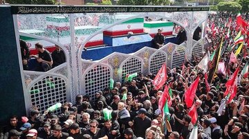 Funeral procession for Martyr Ayatollah Khamenei begins in Tehran