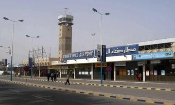 حمله عربستان به فرودگاه صنعا