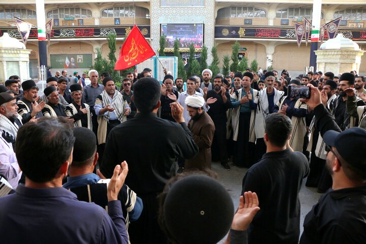 Photos: Cry of Blood Revenge by Bakhtiari People at Hazrat Masoumeh Shrine