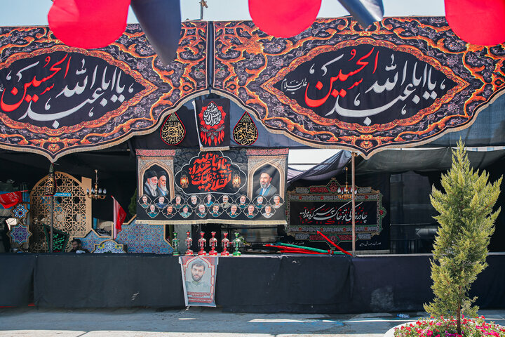 Photos: Preparation of Mawkibs by Astan Quds Razavi on Eve of Funeral Procession of Martyred Leader