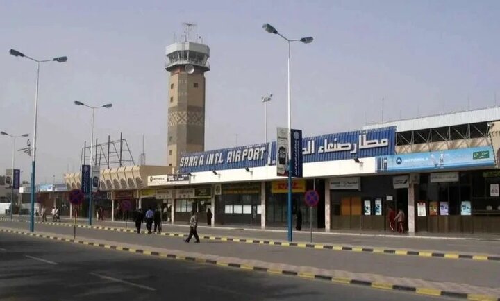 حمله عربستان به فرودگاه صنعا