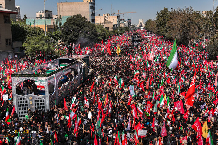 تشییع قائد شهید