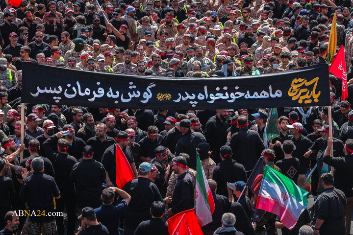 تشییع قائد شهید