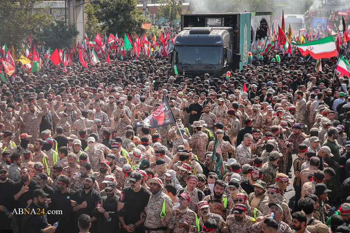 تشییع قائد شهید