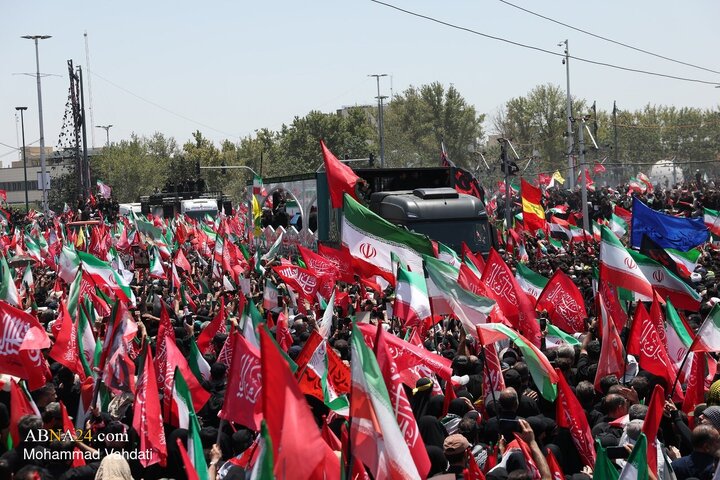 تشییع پیکر مطهر رهبر شهید انقلاب در تهران