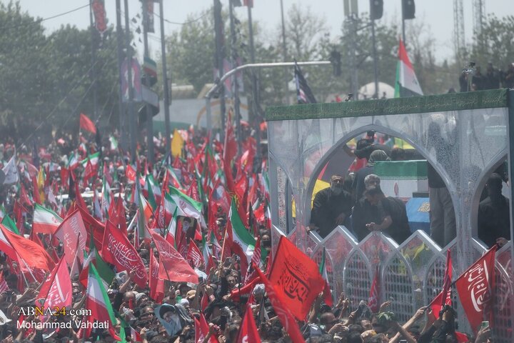 تشییع پیکر مطهر رهبر شهید انقلاب در تهران