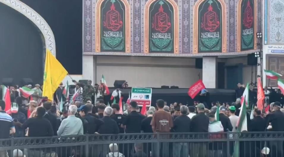 video: Right now; Tehran Azadi Square