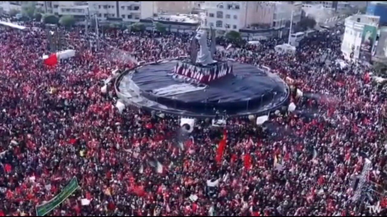 Vídeo: Imagens da Presença Popular na Praça Enghelab, em Teerã