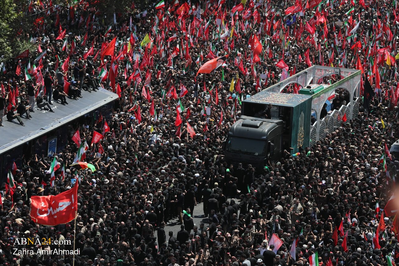 Rahoto Cikin Hotuna | Na Kammala Rakiyar Jana'izar Gawar Shahidin Jagora A Birnin Tehran
