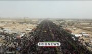 Video| Mga Larawan ng Umaapaw na Pag-agos ng mga Tao sa Ruta ng Pagpapaalam at Paglilibing sa Martir na Lider ng Rebolusyon sa Qom