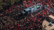 Uluslararası edya Kum'daki cenaze törenlerini canlı yayınladı