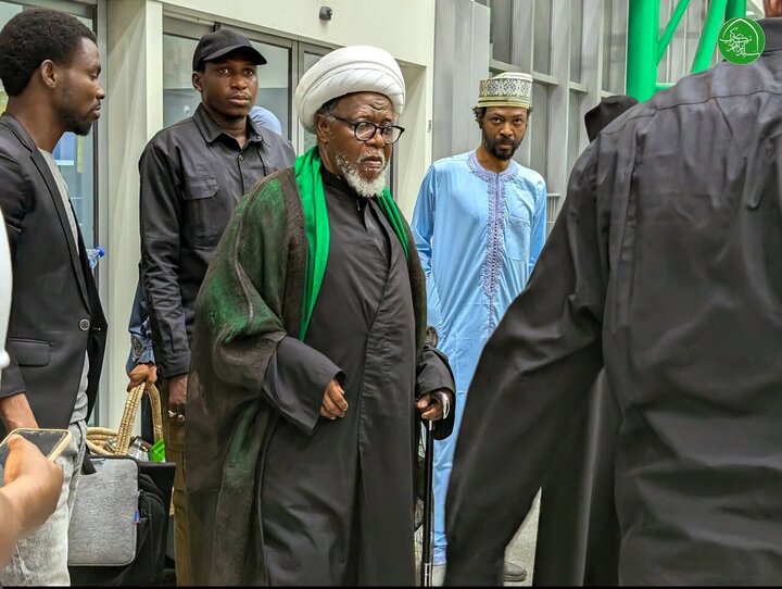 Ankunft von Scheich Zakzaki in Nadschaf zur Trauerfeier für den getöteten Führer der Ummah + Foto