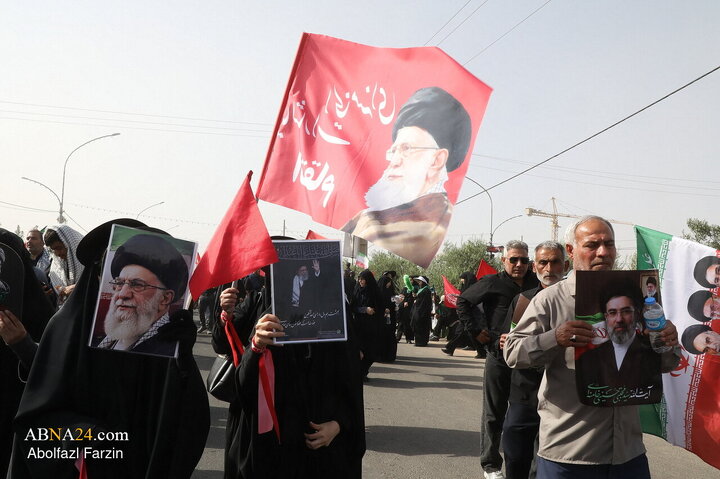 تشییع پیکر مطهر رهبر شهید انقلاب در شهر مقدس قم - ۳