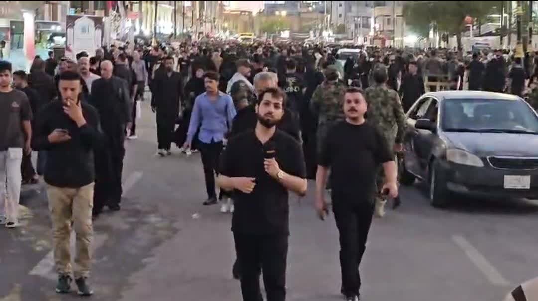 بی‌قراری نجف اشرف در آستانه وداع با رهبر شهید جبهه مقاومت