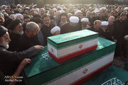 Photos: Prayer over Martyr Leader’s Body Held at Holy Jamkaran Mosque