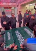 Video| Ang mga Banal na Katawan ng mga Martir ng Pamilya ng Martir na Lider ng Rebolusyon, sa Tabi ng Dambana ni Imam Hussein (sumakanya nawa ang kapa