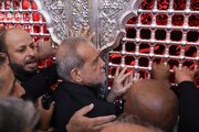 President Pezeshkian Departs Najaf for Tehran After Attending Imam Khamenei Funeral