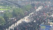 تقرير مصور/ جانب من الحضور الواسع في تشييع الجثمان الطاهر للإمام الشهيد "الخامنئي" بالنجف الأشرف