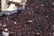 فيديو | الجموع الغفيرة تشيع الجثمان الطاهر للشهيد السيد الولي "الخامنئي" بالنجف الأشرف