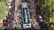 Video | Şəhid liderin cənazəsini daşıyan nəqliyyat vasitəsinin Qumda dəfn mərasiminə daxil olduğu anı