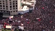 Video: Martyr Leader’s Funeral Vehicle Near Wadi al‑Salam and Imam Ali Shrine