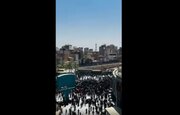 Video: Pilgrims Perform Funeral Prayer of Imam Khamenei in Bayn al‑Haramayn